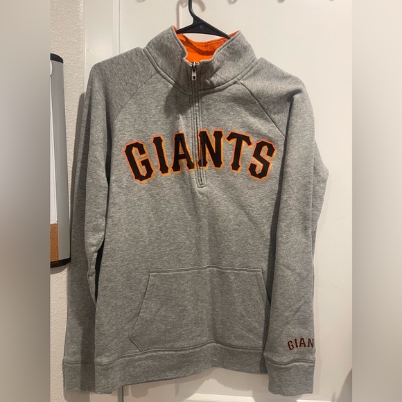 PINK SF GIANTS quarterzip - Picture 1 of 6